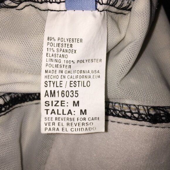 Antonio Melani Zebra Print Tankini Top Padded Bust Adjustable Straps Size M - Picture 5 of 7